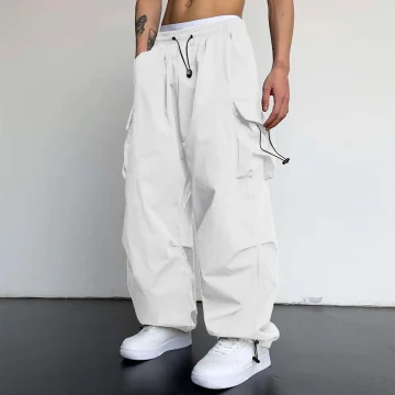 Harajuku Oversized Cargo Pants Men Streetwear 1 | PricZone