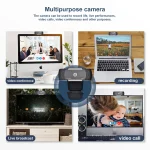 HD Webcam with Mic for Video Calls  Streaming 1080P 5 | PricZone