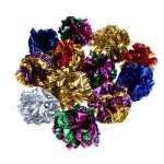 Colorful Crinkle Mylar Balls Cat Toys   Fun Play 1 | PricZone