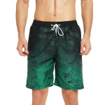 Large Size Mens Gradient Beach Yoga Shorts 1 | PricZone Large Size Mens Gradient Beach Yoga Shorts 1 | PricZone