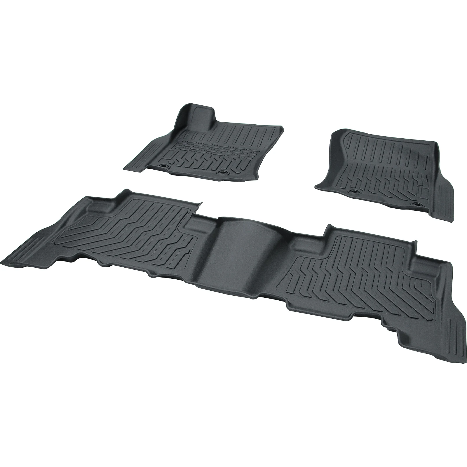TPE Rubber Floor Mats for Toyota Tacoma Double Cab 6 | PricZone TPE Rubber Floor Mats for Toyota Tacoma Double Cab 6 | PricZone