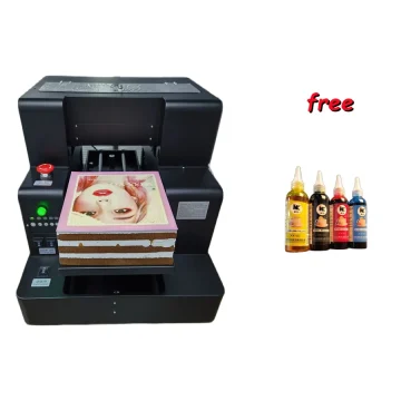 A4 Size Cake Printer with Edible Ink   DTG Flatbed 1 | PricZone