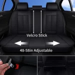 Full Set Car Seat Covers Waterproof Nappa Leather Protector 2 | PricZone