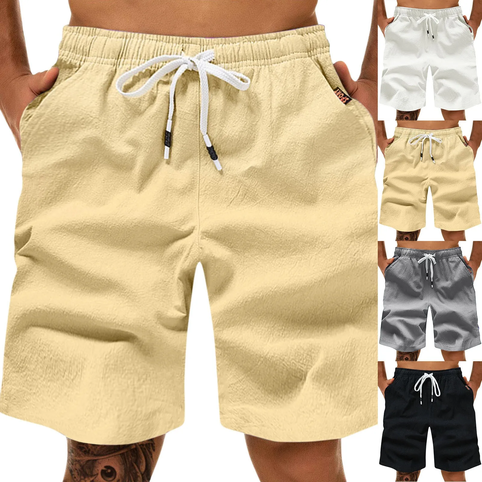 Summer Cotton Cargo Shorts StraightLeg Loose 4 | PricZone Summer Cotton Cargo Shorts Straight Leg Loose 4 | PricZone