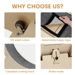 Large Cat Exercise Wheel 40Inch Solid Wood Cat Treadmill 6 | PricZone Large Cat Exercise Wheel 40 Inch Solid Wood Cat Treadmill 6 | PricZone