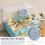Silent Hamster Running Wheel   Small Rodent Exercise Toy 4 | PricZone