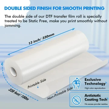 Procolored A3 and A3 Plus DTF Transfer Film 30cm x 100m 2 | PricZone