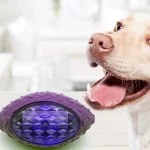 Interactive Rubber Dog Toy Ball   Flashing Chew Ball 3 | PricZone