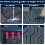 AllWeather Floor Mats for Chevrolet Equinox GMC Terrain 5 | PricZone All Weather Floor Mats for Chevrolet Equinox GMC Terrain 5 | PricZone
