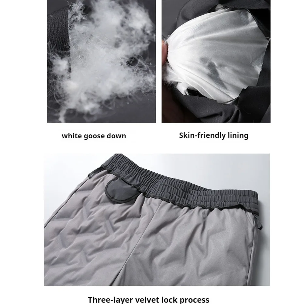 White Goose Down Winter Jogger Pants 5 | PricZone White Goose Down Winter Jogger Pants 5 | PricZone