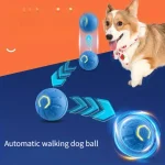 Interactive Smart Dog Toy Ball   USB Automatic Bounce 2 | PricZone