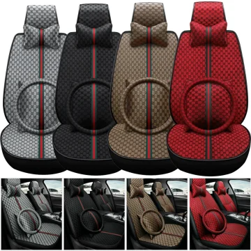 Universal PU Leather Car Seat Covers   5 Seats Anti Scratch 1 | PricZone
