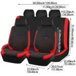 Football Pattern Universal Car Seat Cover   Airbag Compatible 6 | PricZone