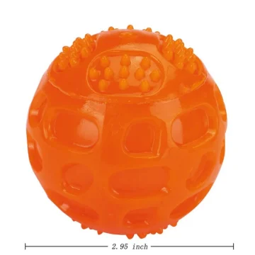 Durable Rubber Chew Ball for Dogs Interactive Toy 2 | PricZone