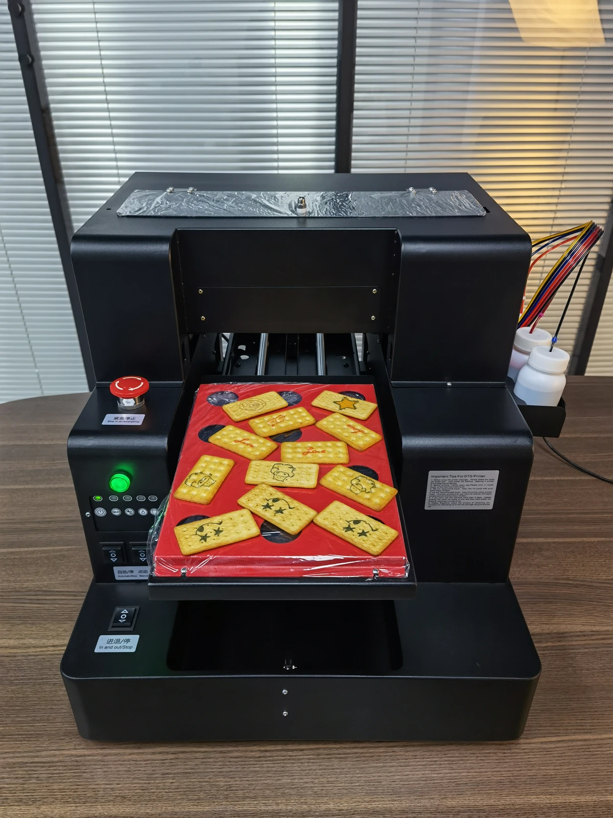 A4 Size Cake Printer with Edible Ink DTG Flatbed 6 | PricZone A4 Size Cake Printer with Edible Ink DTG Flatbed 6 | PricZone