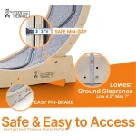 Premium Cat Treadmill with Birch Wood for Indoor Cats 3 | PricZone Premium Cat Treadmill with Birch Wood for Indoor Cats 3 | PricZone