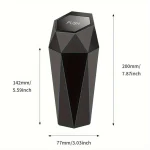Compact Car Trash Can with Lid   2 Pack Multipurpose 2 | PricZone