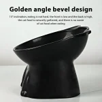 Raised Tilted Cat Bowls   Non Slip Elevated Food Dish 2 | PricZone