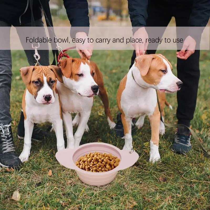 Collapsible Silicone Dog Bowl 600ml Portable Dish 4 | PricZone Collapsible Silicone Dog Bowl 600ml Portable Dish 4 | PricZone
