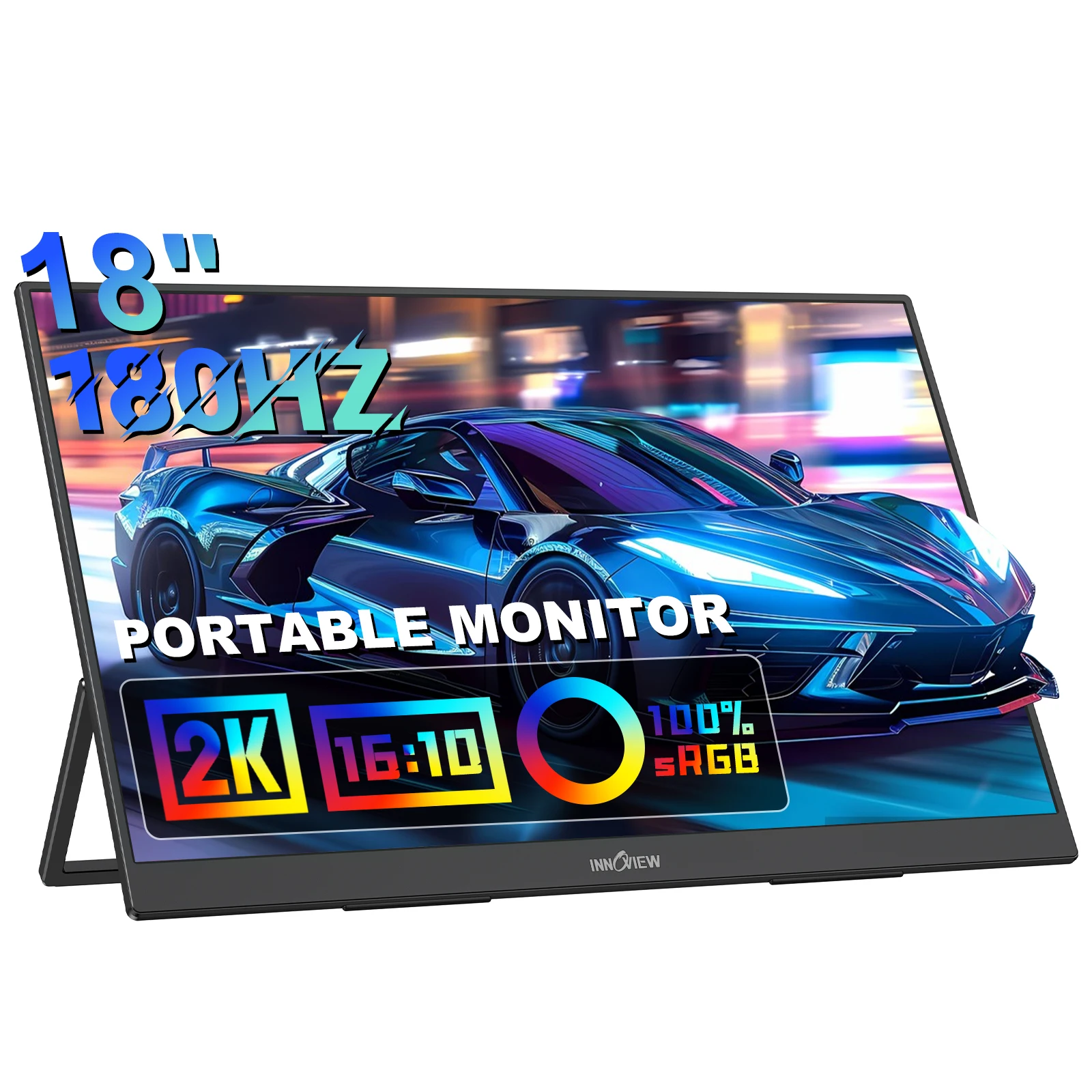 InnoView 2K 180Hz 18inch QHD Portable Gaming Monitor 1 | PricZone InnoView 2K 180Hz 18 inch QHD Portable Gaming Monitor 1 | PricZone