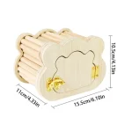 Tiny Hamster Wooden Cloud House for Small Pets 6 | PricZone Tiny Hamster Wooden Cloud House for Small Pets 6 | PricZone
