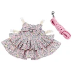 Small Animal Harness Vest with Leash Set 5 | PricZone Small Animal Harness Vest with Leash Set 5 | PricZone