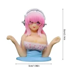 Anime Dashboard Doll   Shaking Chest Girl Car Ornament 6 | PricZone
