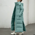 Winter Quilted Down Coat with Hood 3 | PricZone