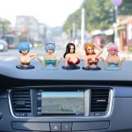 Anime Dashboard Doll   Shaking Chest Girl Car Ornament 1 | PricZone