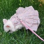 Small Animal Harness Vest with Leash Set 3 | PricZone Small Animal Harness Vest with Leash Set 3 | PricZone