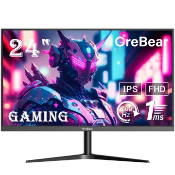 GreBear 24-Inch Gaming Monitor 165Hz 1080P IPS 1