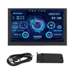 5 inch USB C PC Data Monitor for CPU  GPU 4 | PricZone