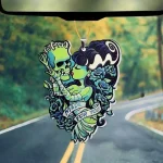 Gothic Rearview Mirror Pendant Halloween Decor 4 | PricZone Gothic Rearview Mirror Pendant Halloween Decor 4 | PricZone