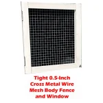 US Large Wooden Guinea Pig  Rabbit Hutch with Wheels 4 | PricZone