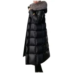 Long Hooded Down Coat for Women   Thick  Warm 2 | PricZone