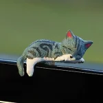 Cute Cat Dashboard Decorations   5PCS Vehicle Ornaments 3 | PricZone