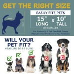 Katziela Rolling Pet Carrier   Airline Compliant with Removable Wheels   TSA Approved for Small Dogs and 2 | PricZone