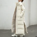 Winter Quilted Down Coat with Hood 4 | PricZone