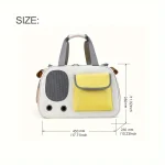 Foldable Portable Pet Carrier   Ventilated Bag for Cats  Small Pets 2 | PricZone
