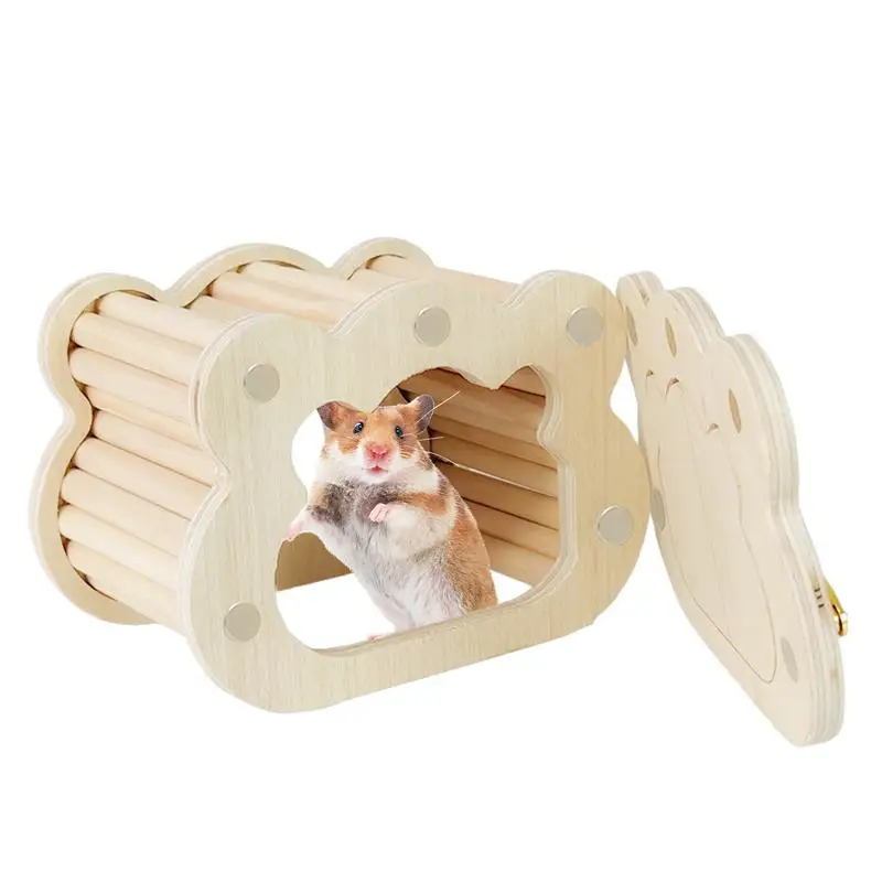 Tiny Hamster Wooden Cloud House for Small Pets 1 | PricZone Tiny Hamster Wooden Cloud House for Small Pets 1 | PricZone