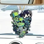 Gothic Rearview Mirror Pendant Halloween Decor 6 | PricZone Gothic Rearview Mirror Pendant Halloween Decor 6 | PricZone