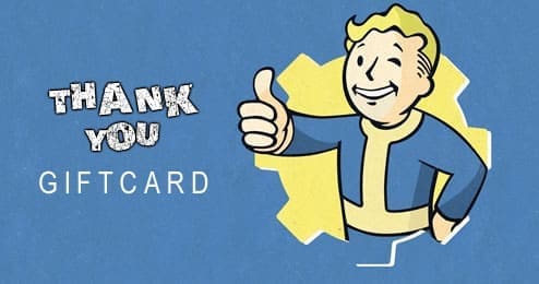 Fallout Thank You Thank You Appreciation | PricZone | PricZone