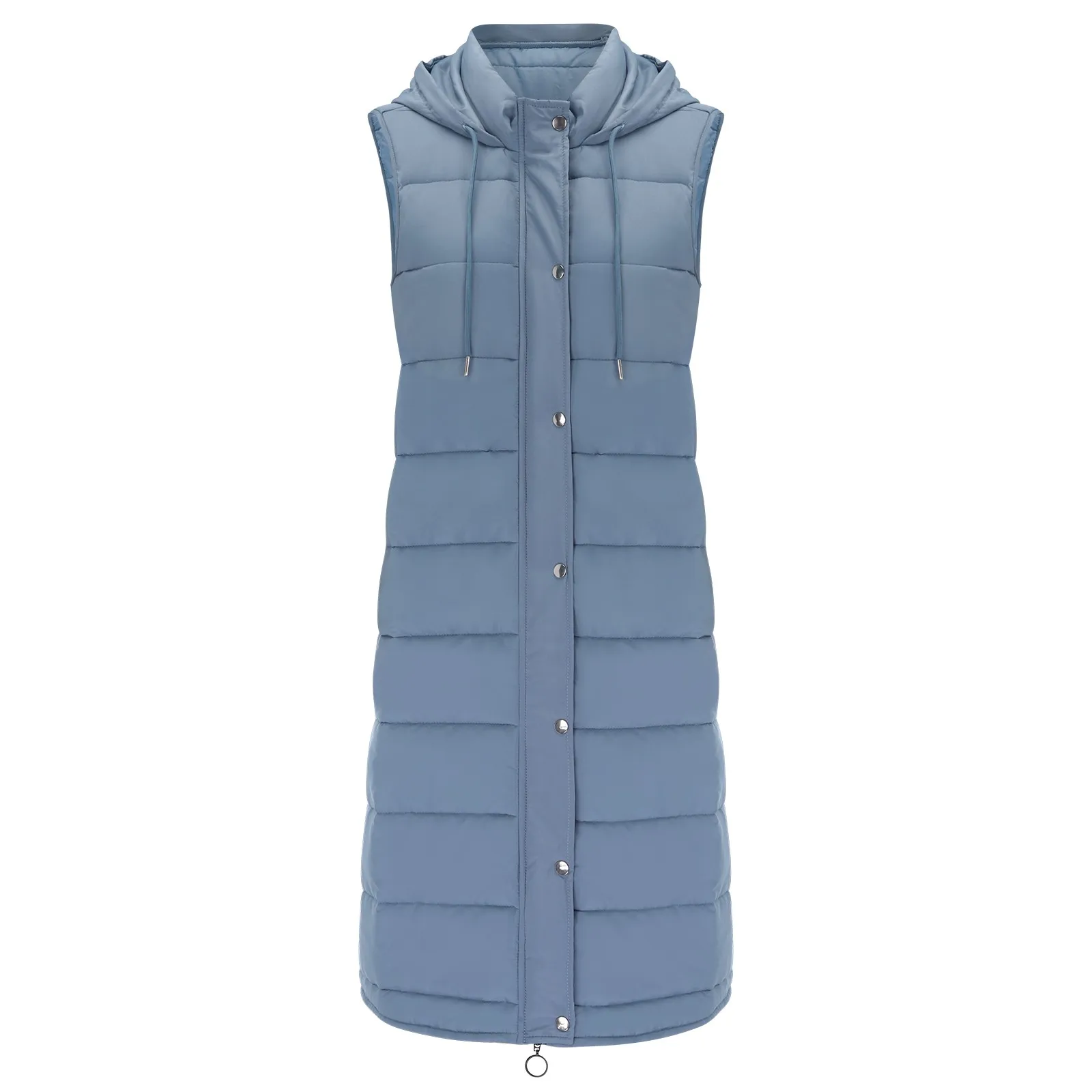 Long Quilted Hooded Winter Vest Coat 6 | PricZone Long Quilted Hooded Winter Vest Coat 6 | PricZone