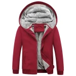 Velvet Hoodie Jacket Warm Zipper Coat 1 | PricZone Velvet Hoodie Jacket Warm Zipper Coat 1 | PricZone