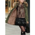 Velvet Hooded Winter Coat   Warm  Stylish 1 | PricZone