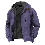 Winter Hooded Wool Coat   Casual Warm Jacket 1 | PricZone