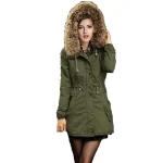 Velvet Hooded Winter Coat   Warm  Stylish 3 | PricZone