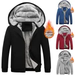 Velvet Hoodie Jacket Warm Zipper Coat 3 | PricZone Velvet Hoodie Jacket Warm Zipper Coat 3 | PricZone