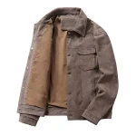Vintage Suede Workwear Jacket   Spring  Fall 1 | PricZone