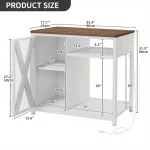 50 gallon Aquarium Stand with LED Light  Power Outlet 3 | PricZone